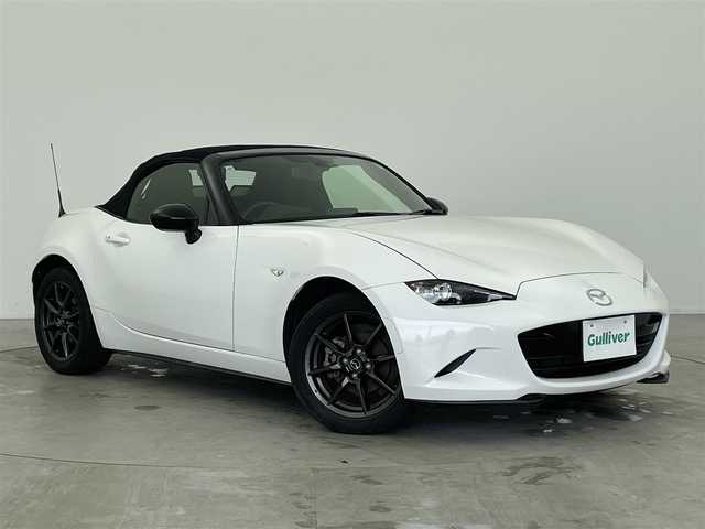 マツダ ロードスター S スペシャルパッケージ 富山県 2015(平27)年 4.5万km アークティックホワイト 純正ナビ/AM/FM/CD/DVD/Bluetooth/フルセグTV/プッシュスタート/ETC/横滑り防止装置/LEDヘッドライト/純正16AW/オートライト/ワンオーナー