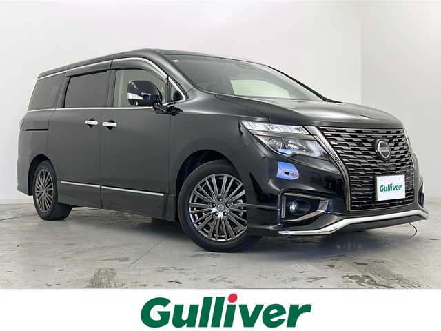 日産 エルグランド 250HWS S アーバンクロム 宮城県 2021(令3)年 4万km 黒 純正９インチナビ/ＣＤ／ＤＶＤ／Ｂｌｕｅｔｏｏｔｈ／ブルーレイ/バックカメラ/インテリジェントアラウンドビューモニター/ハーフレザーシート/３６０°セーフティアシスト/ＥＴＣ２．０/ナビ連動ドラレコ/両側パワースライドドア/エマージェンシーブレーキ/レーダークルーズコントロール