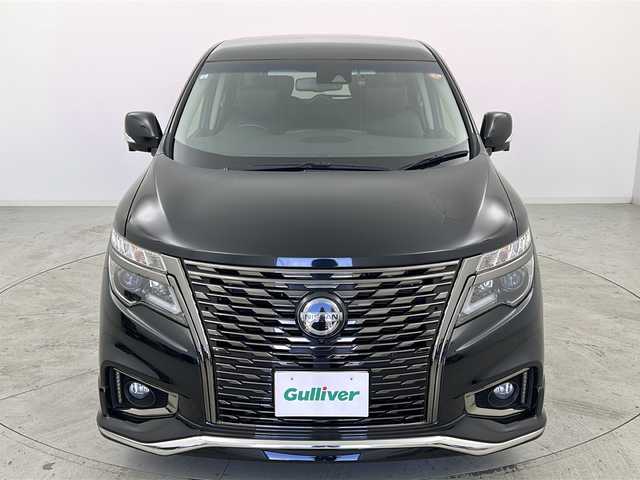 日産 エルグランド 250HWS S アーバンクロム 宮城県 2021(令3)年 4万km 黒 純正９インチナビ/ＣＤ／ＤＶＤ／Ｂｌｕｅｔｏｏｔｈ／ブルーレイ/バックカメラ/インテリジェントアラウンドビューモニター/ハーフレザーシート/３６０°セーフティアシスト/ＥＴＣ２．０/ナビ連動ドラレコ/両側パワースライドドア/エマージェンシーブレーキ/レーダークルーズコントロール