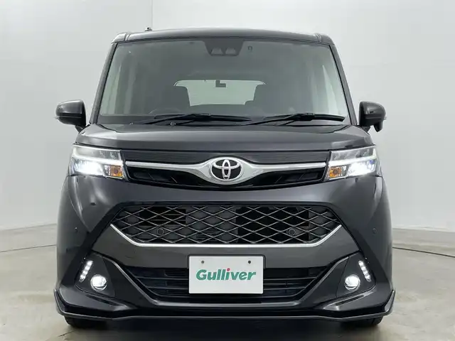 トヨタ タンク カスタムG－T 岡山県 2019(令1)年 4.9万km ブラックマイカメタリック 純正9インチナビ　NSZT-Y68T/地デジ/Bluetooth/DVD/CD/SD/バックカメラ/ビルトインETC2.0/両側パワースライドドア/LEDヘッドライト/スマートアシスト/クルーズコントロール/前後ドライブレコーダー/プッシュスタート /スマートキー/オートハイビーム /オートライト/ターボ/純正フロアマット/純正15インチアルミホイール/フォグランプ