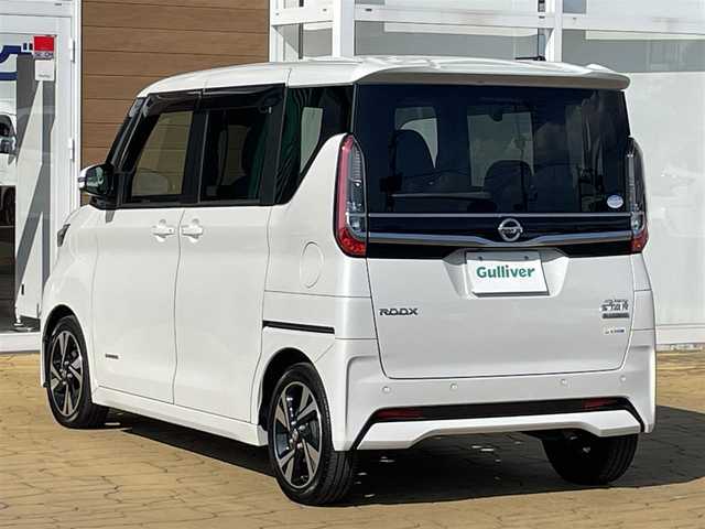 日産 ルークス HWS Gターボ プロパイロットED 宮崎県 2020(令2)年 3.9万km ホワイトパール 社外ナビ/メモリナビ/Bluetooth接続/全周囲カメラ/バックカメラ/プロパイロット/ETC/両側パワースライドドア/アイドリングストップ/ベンチシート