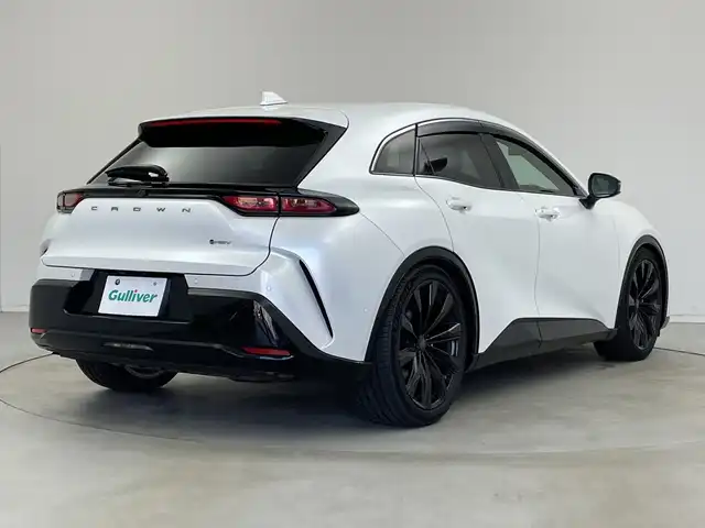 トヨタ クラウン スポーツ Z 新潟県 2024(令6)年 3.4万km パール 純正12.3インチメーカーオプションナビ/ブラインドスポットモニター(BSM)/デジタルインナーミラー/革シート/前席両側パワーシート/前席両側ベンチレーション/ETC2.0/パワーバックドア/全方位カメラ/RS-R　ダウンサス(純正サス積載あり)/LEDライト/法人ワンオーナー/レーザークルーズコントロール/衝突軽減ブレーキ/前後ドライブレコーダー/Miracast/フルセグ