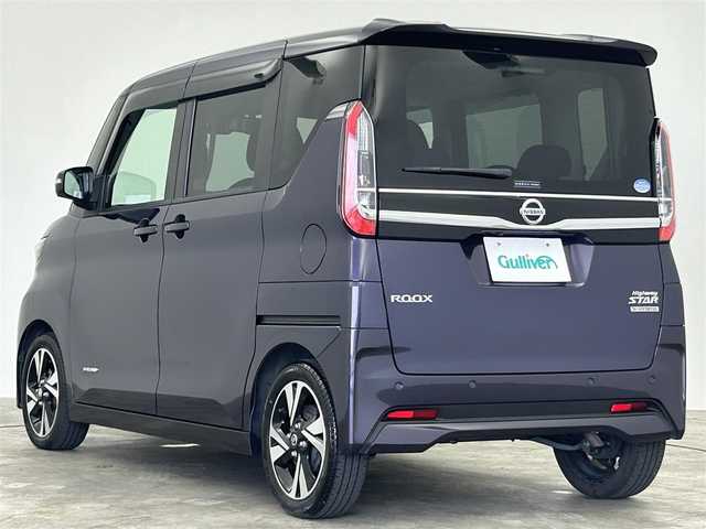 日産 ルークス HWS Gターボ プロパイロットED 群馬県 2020(令2)年 3.9万km アメジストパープル プロパイロット　純正９インチナビ　アラウンドビューモニター　両側パワースライドドア　ＬＥＤライト　ＡＨＢ　純正１５インチＡＷ　ステアリングリモコン　オートブレーキホールド　前後ドラレコ　ＥＴＣ　禁煙