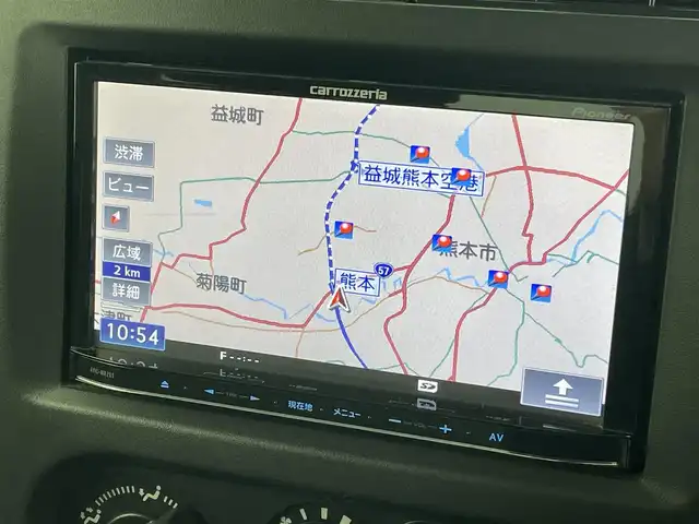 スズキ ジムニー クロスアドベンチャー XC 熊本県 2011(平23)年 10.7万km クエーサーグレーメタリック 禁煙車　/社外ナビ　/ＥＴＣ　/運転席シートヒーター　/電動格納ミラー　/純正フロアマット　/純正１６インチＡＷ　/ＬＥＤヘッドライト