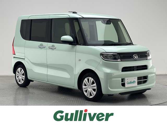 ダイハツ タント X 兵庫県 2023(令5)年 5.4万km アイスグリーン 社外メモリナビ(CD/DVD/SD/Bluetooth/フルセグ)/バックカメラ/前後コーナーセンサー/片側パワースライドドア/シートヒーター/LEDヘッドライト/社外フロアマット/ETC/ヘッドライトレベライザー/アイドリングストップ