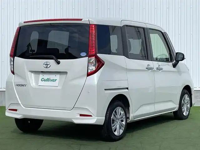 トヨタ ルーミー G 香川県 2020(令2)年 3.4万km パールホワイトⅢ 登録時走行距離：33812km/純正ナビゲーション/→フルセグTV/→CD/BT再生/全方向カメラ/両側パワースライドドア/前後コーナーセンサー/LEDヘッドライト/ステアリングリモコン/ETC/スマートキー