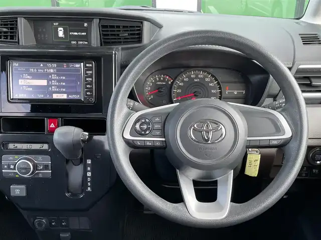 トヨタ ルーミー G 香川県 2020(令2)年 3.4万km パールホワイトⅢ 登録時走行距離：33812km/純正ナビゲーション/→フルセグTV/→CD/BT再生/全方向カメラ/両側パワースライドドア/前後コーナーセンサー/LEDヘッドライト/ステアリングリモコン/ETC/スマートキー