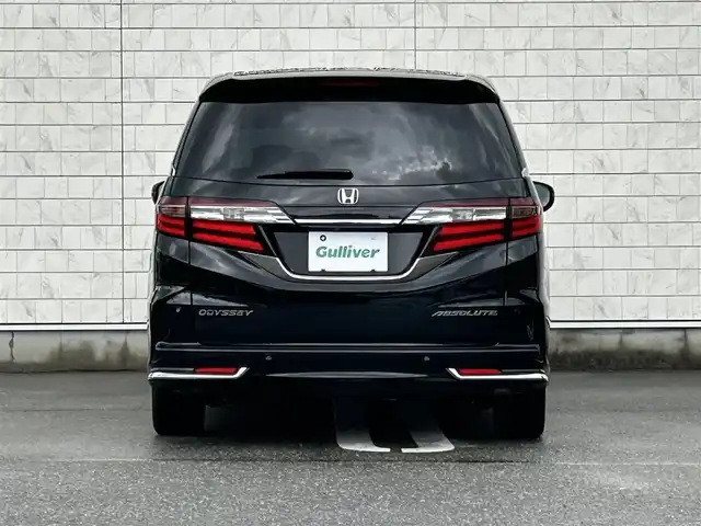 ホンダ オデッセイ アブソルート ホンダセンシング 福岡県 2018(平30)年 6.3万km クリスタルブラックパール 純正9型SDナビ（CD/DVD/フルセグ/BT)ホンダセンシングアラウンドビューモニター両側パワースライドドアアダブティプクルーズコントロールハーフレザーシートD席シートヒーターLEDヘッドライトオートライトプッシュスタートETC