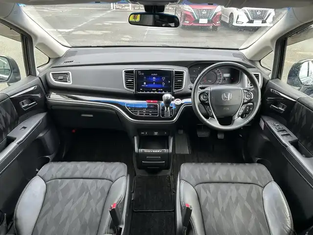ホンダ オデッセイ アブソルート ホンダセンシング 福岡県 2018(平30)年 6.3万km クリスタルブラックパール 純正9型SDナビ（CD/DVD/フルセグ/BT)ホンダセンシングアラウンドビューモニター両側パワースライドドアアダブティプクルーズコントロールハーフレザーシートD席シートヒーターLEDヘッドライトオートライトプッシュスタートETC
