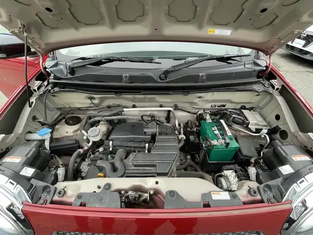 スズキ ハスラー X 群馬県 2015(平27)年 3.3万km フェニックスレッドパール/ブルーイッシュブラックパール 社外SDナビ/　　Bluetooth/フルセグ/FM/AM/CD/DVD/    MUJIC CATCHER/USB/ipod/SDメモリ/衝突軽減ブレーキ/ふらつき防止/運転席シートヒーター/フォグランプ/電動格納ウィンカーミラー/プッシュスタート