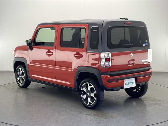 スズキ ハスラー HYBRID X ターボ 宮崎県 2020(令2)年 3.9万km バーミリオンオレンジ/ガンメタリック2トーン 純正メモリーナビ/ CD DVD フルセグTV BTオーディオ/レーダークルーズコントロール/パドルシフト/シートヒーター/コーナーセンサー/衝突軽減ブレーキサポート/オートLEDヘッドライト/LEDフォグライト/ステアリングリモコン/電動格納ミラー/スマートキー