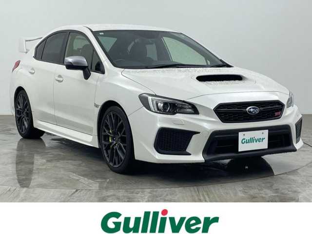 スバル ＷＲＸ ＳＴＩ STI タイプS 大阪府 2018(平30)年 5.9万km クリスタルホワイトP clarionナビ（GCV877D）/（AM/FM/BT/CD/DVD/フルセグTV）/リアビークルディテクション/フロントビューモニター/サイドビューモニター/ハイビームアシスト/前席シートヒーター/運転席パワーシート/純正フロアマット/純正19インチアルミホイール/デュアルエアコン/ETC/バックカメラ（サイド、フロント）