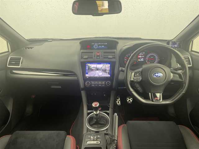 スバル ＷＲＸ ＳＴＩ STI タイプS 群馬県 2018(平30)年 5.9万km クリスタルホワイトP clarionナビ（GCV877D）/（AM/FM/BT/CD/DVD/フルセグTV）/リアビークルディテクション/フロントビューモニター/サイドビューモニター/ハイビームアシスト/前席シートヒーター/運転席パワーシート/純正フロアマット/純正19インチアルミホイール/デュアルエアコン/ETC/バックカメラ（サイド、フロント）