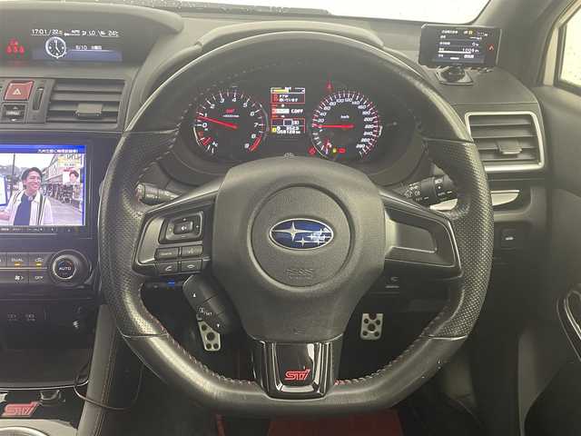 スバル ＷＲＸ ＳＴＩ STI タイプS 群馬県 2018(平30)年 5.9万km クリスタルホワイトP clarionナビ（GCV877D）/（AM/FM/BT/CD/DVD/フルセグTV）/リアビークルディテクション/フロントビューモニター/サイドビューモニター/ハイビームアシスト/前席シートヒーター/運転席パワーシート/純正フロアマット/純正19インチアルミホイール/デュアルエアコン/ETC/バックカメラ（サイド、フロント）
