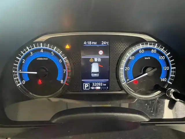 三菱 ｅＫスペース G 鹿児島県 2020(令2)年 3.2万km アメジストブラック 禁煙車/社外ナビ/フルセグTV/ＤＶＤ再生機能/片側パワースライドドア/前席シートヒーター/アイドリングストップ/車線逸脱警報装置/衝突軽減ブレーキ/スマートキー/プッシュスタート/横滑り防止装置