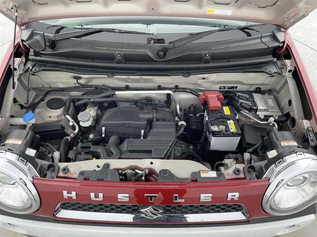 スズキ ハスラー Jスタイル 鳥取県 2015(平27)年 3.8万km フェニックスレッドパール/ホワイト2トーンルーフ 社外ナビ(CN-E203Z)/ワンセグTV/FM/AM/CD/シートヒーター/スマートキー/純正フロアマット/横滑り防止装置/盗難防止装置/オートマチックハイビーム/レーダーブレーキサポート/フォグランプ