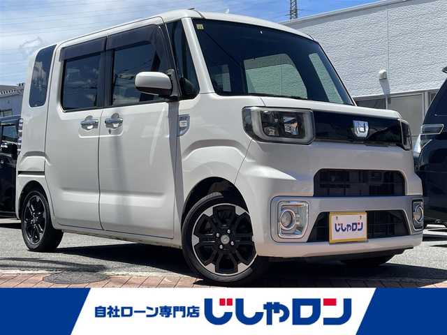 ダイハツ ウェイク G SA 福岡県 2014(平26)年 7.5万km パールホワイトⅢ (株)IDOMが運営する【じしゃロン八幡西店】の自社ローン専用車両になります。こちらは現金またはオートローンご利用時の価格です。自社ローンご希望の方は別途その旨お申付け下さい/社外ナビ（ワンセグ、CD、DVD、Bluetooth）/バックカメラ/衝突回避支援ブレーキ機能/社外15インチアルミホイール/ワンセグTV/LEDヘッドライト/プッシュスタート/電動格納ミラー/ETC/オートライト