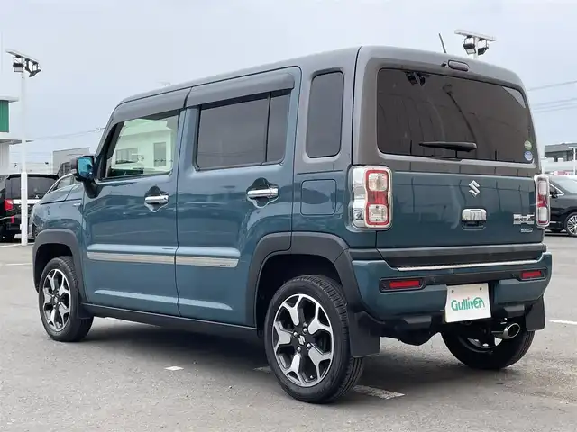 スズキ ハスラー HYBRID X ターボ 東京都 2020(令2)年 2.4万km デニムブルー ガンメタリック 2トーン 純正ナビ/全方位モニター/デュアルカメラブレーキサポート/車線逸脱警報機能/パーキングソナー/シートヒーター/アダプティブクルーズ/横滑り防止措置/アイドリングストップ/ＥＴＣ/ドライブレコーダー