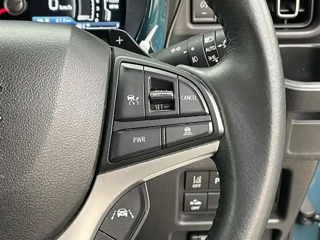 スズキ ハスラー HYBRID X ターボ 東京都 2020(令2)年 2.4万km デニムブルー ガンメタリック 2トーン 純正ナビ/全方位モニター/デュアルカメラブレーキサポート/車線逸脱警報機能/パーキングソナー/シートヒーター/アダプティブクルーズ/横滑り防止措置/アイドリングストップ/ＥＴＣ/ドライブレコーダー