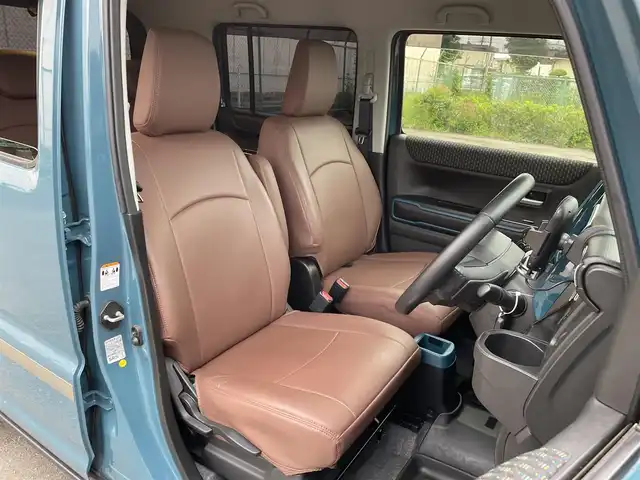 スズキ ハスラー HYBRID X ターボ 東京都 2020(令2)年 2.4万km デニムブルー ガンメタリック 2トーン 純正ナビ/全方位モニター/デュアルカメラブレーキサポート/車線逸脱警報機能/パーキングソナー/シートヒーター/アダプティブクルーズ/横滑り防止措置/アイドリングストップ/ＥＴＣ/ドライブレコーダー