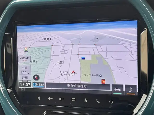 スズキ ハスラー HYBRID X ターボ 東京都 2020(令2)年 2.4万km デニムブルー ガンメタリック 2トーン 純正ナビ/全方位モニター/デュアルカメラブレーキサポート/車線逸脱警報機能/パーキングソナー/シートヒーター/アダプティブクルーズ/横滑り防止措置/アイドリングストップ/ＥＴＣ/ドライブレコーダー