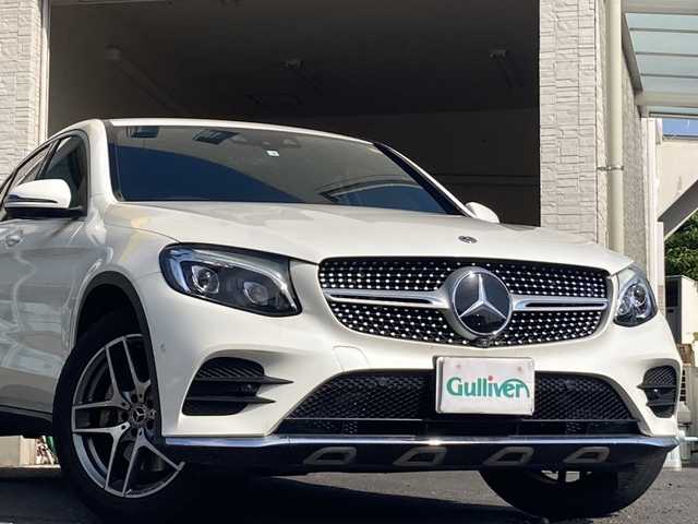 メルセデス・ベンツ ＧＬＣ２００ クーペスポーツ 大分県 2018(平30)年 5.9万km 白 ハーフレザーシート/全方位カメラ/純正19インチアルミホイール/純正ナビ/フルセグTV/Bluetooth/DVD/純正フロアマット/純正LEDヘッドライト/オートライト/ETC/レーンキープアシスト/横滑り防止装置/電動リアゲート