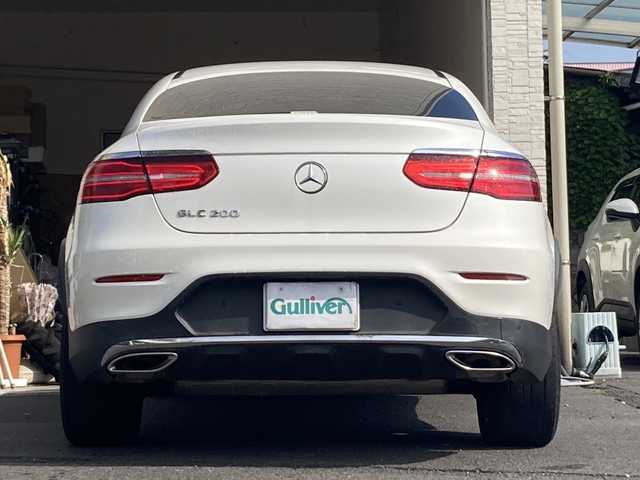メルセデス・ベンツ ＧＬＣ２００ クーペスポーツ 大分県 2018(平30)年 5.9万km 白 ハーフレザーシート/全方位カメラ/純正19インチアルミホイール/純正ナビ/フルセグTV/Bluetooth/DVD/純正フロアマット/純正LEDヘッドライト/オートライト/ETC/レーンキープアシスト/横滑り防止装置/電動リアゲート