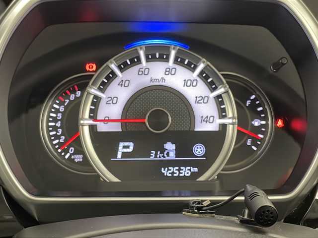 スズキ スペーシア カスタム HYBRID XS 宮崎県 2018(平30)年 4.3万km ムーンライトバイオレットPM 禁煙車/衝突被害軽減ブレーキ/社外ナビTV/（Panasonic/CN-RZ743W/CD/DVD/Bluetooth/フルセグTV)/純正ドライブレコーダー/純正LEDオートライト/純正LEDフォグ/純正15インチアルミ/純正エアロ/純正ルーフエンドスポイラー/純正セキュリティアラーム/純正フロアマット/全方位モニター/両側電動スライドドア/ヘッドアップディスプレイ/レーンディパーチャーアラート/クリアランスソナー/エネチャージ/シートヒーター/ハーフレザーシート/本革巻ハンドル/スマートキー/プッシュエンジンスタート/新車時保証書/取扱い説明書