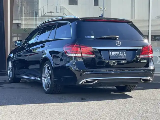 メルセデス・ベンツ Ｅ３５０ ブルーテックワゴンアバンギャルド 鹿児島県 2013(平25)年 5.8万km 黒 禁煙車/純正ナビ/バックカメラ/ETC/ドライブレコーダー/パワーシート/レザーシート/パワーバックドア/パドルシフト/横滑り防止装置/レーンキープアシスト/オートライト/純正フロアマット/純正18インチアルミホイール