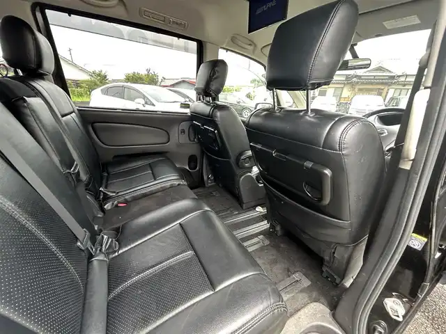 日産 セレナ ライダー Bライン Sハイブリッド 宮崎県 2013(平25)年 11.9万km スーパーブラック /ナビ(MC312D-W)//TV/CD/DVD/Bluetooth//両側パワースライドドア//フリップダウンモニター//バックカメラ//ETC//純正フロアマット//社外アルミホイール//ドアバイザー//オートライト//ステアリングスイッチ//電格ウィンカーミラー//取扱説明書//保証書//スペアキー×１