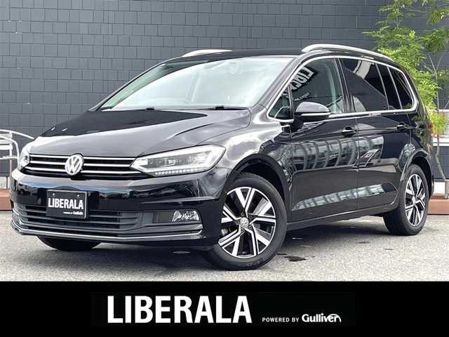 フォルクスワーゲン ゴルフ トゥーラン TDI ハイライン 滋賀県 2021(令3)年 4.5万km 黒 ディスカバーProナビ/アダプティブクルーズコントロール/バックカメラ/シートヒーター/レーンキープアシスト/ETC2.0/電動リアゲート/ドライブレコーダー/前後コーナーセンサー/純正LEDヘッドライト/純正17インチAW/保証書/取説/スペアキー