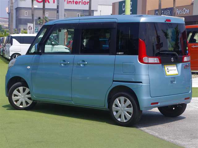 スズキ スペーシア X 千葉県 2013(平25)年 7.7万km フィズブルーパールメタリック 左パワースライドドア/右イージークローザードア/社外メモリーナビ/ワンセグTV/【CD再生機能】/ドライブレコーダー（前後撮影)/ETC/HIDヘッドライト/携帯リモコン