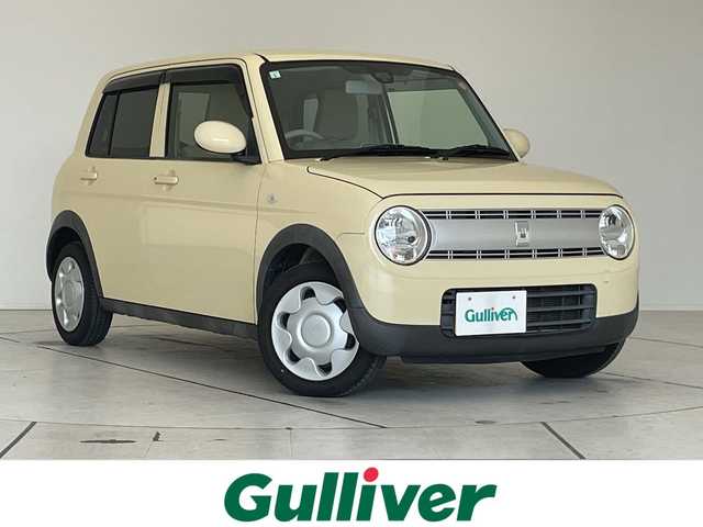 スズキ ラパン L 愛知県 2016(平28)年 6万km シフォンアイボリーM SDナビ/シートヒーター/ETC/衝突軽減システム/純正フロアマット/アイドリングストップ/横滑り防止装置/スマートキー/プッシュスタート