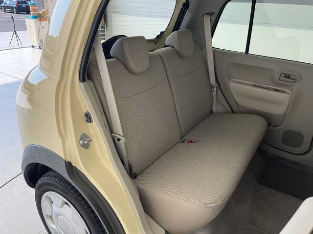 スズキ ラパン L 愛知県 2016(平28)年 6万km シフォンアイボリーM SDナビ/シートヒーター/ETC/衝突軽減システム/純正フロアマット/アイドリングストップ/横滑り防止装置/スマートキー/プッシュスタート