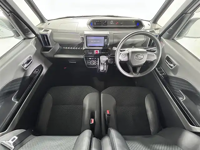 ダイハツ タント カスタム X セレクション 佐賀県 2020(令2)年 7.3万km シャイニングホワイトパール 純正7インチナビ/CD/DVD/フルセグTV/BT/バックカメラ/衝突軽減システム/クリアランスソナー/横滑り防止/オートライト/オートハイビーム/LEDヘッドライト/フォグライト/ビルトインETC/ステアリングスイッチ/両側パワースライドドア/前席シートヒーター/ハーフレザー/シートバックテーブル/後席サンシェード/ISOFIXシート/ミラクルオープンドア/純正フロアマット/純正14インチアルミホイール/純正ドアバイザー