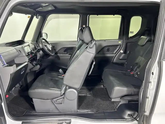 ダイハツ タント カスタム X セレクション 佐賀県 2020(令2)年 7.3万km シャイニングホワイトパール 純正7インチナビ/CD/DVD/フルセグTV/BT/バックカメラ/衝突軽減システム/クリアランスソナー/横滑り防止/オートライト/オートハイビーム/LEDヘッドライト/フォグライト/ビルトインETC/ステアリングスイッチ/両側パワースライドドア/前席シートヒーター/ハーフレザー/シートバックテーブル/後席サンシェード/ISOFIXシート/ミラクルオープンドア/純正フロアマット/純正14インチアルミホイール/純正ドアバイザー