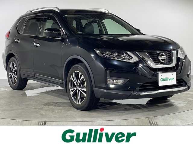 日産 エクストレイル 20Xi 福岡県 2018(平30)年 4.7万km ダイヤモンドブラック ・プロパイロット/・ドアバイザー/・フロアマット/・革巻きステアリング/・パワーバックドア/・オートライト/・LEDヘッドライト/・ステアリングスイッチ/・全方位カメラ/・Bカメラ/・シートヒーター/・ETC/・デジタルインナーミラー/・純正ナビ/・スマートキー