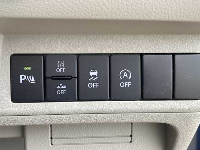 スズキ ラパン ＬＣ X 静岡県 2023(令5)年 0.7万km ノクターンブルーパールメタリック/ソフトベージュ 2トーン 純正ディスプレイオーディオ/・FM/・AM/・Bluetooth/・USB/・スマートフォン連携/主要装備/・バックカメラ/・ハーフレザーシート/・ＬＥＤヘッドライト/・シートヒーター/・デュアルカメラブレーキサポート/・スマートキー/・コーナーセンサー/・横滑り防止装置　/・アイドリングストップ/・レーンキープアシスト/・純正フロアマット