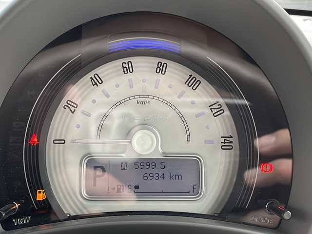 スズキ ラパン ＬＣ X 静岡県 2023(令5)年 0.7万km ノクターンブルーパールメタリック/ソフトベージュ 2トーン 純正ディスプレイオーディオ/・FM/・AM/・Bluetooth/・USB/・スマートフォン連携/主要装備/・バックカメラ/・ハーフレザーシート/・ＬＥＤヘッドライト/・シートヒーター/・デュアルカメラブレーキサポート/・スマートキー/・コーナーセンサー/・横滑り防止装置　/・アイドリングストップ/・レーンキープアシスト/・純正フロアマット