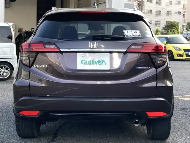 ホンダ ヴェゼル ハイブリッド Z ホンダセンシング 千葉県 2018(平30)年 3.6万km オーロラアメジストメタリック 純正８インチナビ/(フルセグ/BT/DVD/USB)/ETC/ホンダセンシング /レーダークルーズ/レーンキープアシスト/パドルシフト/電動パーキングブレーキ/オートホールド機能/ハーフレザーシート/シートヒーター/LEDヘッドライト/スマートキー２本/純正フロアマット