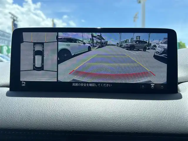 マツダ ＣＸ－５ XD ブラックトーンエディション 奈良県 2022(令4)年 3.7万km スノーフレイクホワイトパールマイカ 禁煙車/純正ナビ(フルセグTV/DVD/AM・FM/BT)/純正フリップダウンモニター/アラウンドビューモニター/ETC/前後ドラレコ/パワーバックドア/i-ACTIVSENSE/クルーズコントロール/アドバンストSCBS/車線逸脱警報システム/交通標識認識システム/運転席パワーシート/前席シートヒーター/ステアリングヒーター/パドルシフト/オートブレーキホールド/純正19インチアルミホイール/純正フロアマット