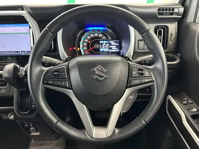 スズキ ハスラー HYBRID X ターボ 鹿児島県 2020(令2)年 4.1万km フェニックスレッドパール/ガンメタリック2トーンルーフ スズキセーフティサポート/全方位モニター/バックカメラ/マイルドハイブリッド/アイドリングストップ/純正メモリナビ/（CD/DVD/フルセグ/Bluetooth/スマホ連携/SD）/社外前方ドライブレコーダー【DRV518S】/革巻きステアリング/ステアリングリモコン/パドルシフト/前席シートヒーター/電動格納ドアミラー/純正LEDヘッドライト/フロントフォグランプ/オートライト/純正フロアマット/純正15インチアルミ