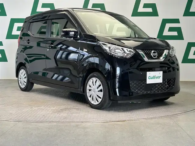 日産 デイズ S 鹿児島県 2020(令2)年 1.7万km ブラック 社外ナビ（AVIC-HRZ900）/バックカメラ/フルセグTV/前後ドライブレコーダー/オートライト/ハロゲンヘッドライト/純正フロアマット/パワーウィンドウ/パワーステアリング/リモコンキー/横滑り防止装置/盗難防止装置/衝突被害軽減システム