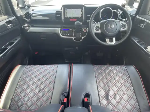 ホンダ Ｎ ＢＯＸ モデューロ X G ターボP 奈良県 2013(平25)年 7万km プレミアムホワイトパール ワンオーナー　/両側パワースライドドア　/バックカメラ　/ドラレコ前後　/ETC　/クルコン　/保証書　/ワンセグ　/オートライト　/ターボ　/スマートキー　/盗難防止装置　/横滑り防止装置　/純正アルミホイール　/純正フロアマット/電動格納ミラー/パドルシフト