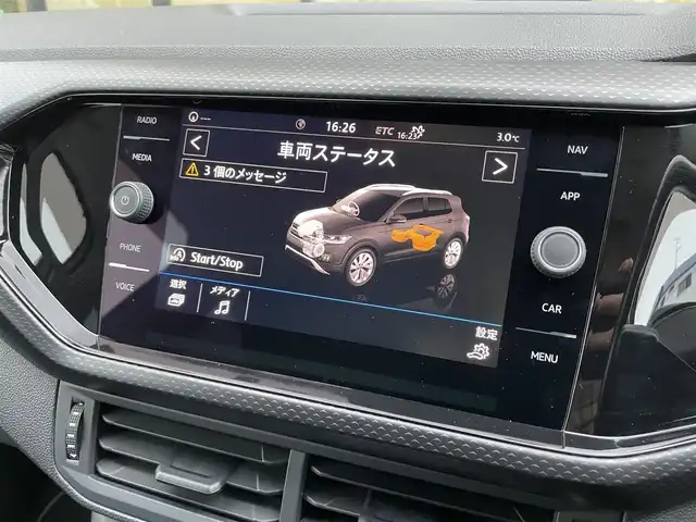 フォルクスワーゲン Ｔ－クロス TSI 1st 石川県 2020(令2)年 6.4万km ピュアホワイト DiscoverPro/フルセグTV/Bluetooth/AppleCarplay/AndroidAuto/ETC2.0/ワイヤレスチャージャー/バックカメラ/前後クリアランスソナー/パーキングアシスト/エマージェンシーブレーキ/アダプティブクルーズコントロール/ブラインドスポットモニター/アイドリングストップ/スマートキー/プッシュスタート