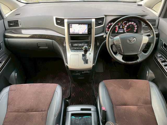 トヨタ アルファード 240S タイプゴールドⅡ 岩手県 2014(平26)年 7.7万km ホワイトパールクリスタルシャイン 純正SDナビ/CD/DVD/BT/フルセグTV/両側パワースライド/社外セキュリティ/電動格納ミラー/フロントフォグランプ/純正アルミホイール/純正フロアマット/ドアバイザー/クルーズコントロール/オートライト/パワーバックドア/ETC