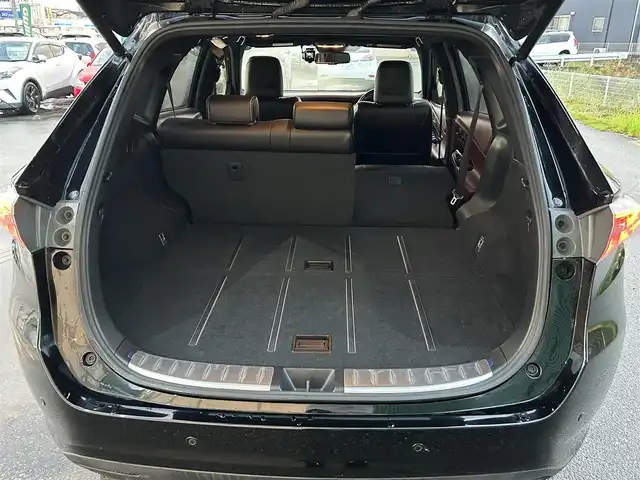 トヨタ ハリアー プレミアム 福岡県 2015(平27)年 6.3万km ブラック プッシュスタートボタン/スマートキー/クルーズコントロール/HDDナビ/Bluetoothオーディオ/フルセグTV/バックカメラ/ETC/サンルーフ/電動リアゲート/全方位ドライブレコーダー/運転席パワーシート/純正アルミホイール/LEDヘッドライト