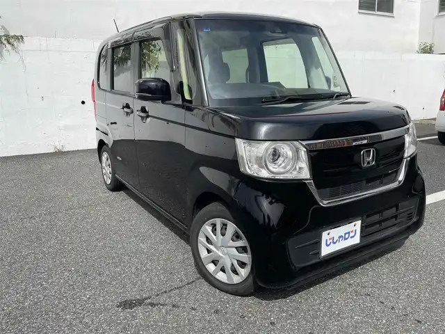ホンダ Ｎ ＢＯＸ G L ホンダセンシング 千葉県 2017(平29)年 9.7万km クリスタルブラックパール (株)IDOMが運営する【じしゃロン八千代店】の自社ローン対象車両になります。こちらは現金またはオートローンご利用時の価格です。自社ローンご希望の方は別途その旨お申付け下さい/ホンダセンシング/・衝突軽減ブレーキ（CMBS）/・車線維持支援システム（LKAS）/・アダプティブクルーズコントロール（ACC）/・後方誤発進抑制機能/・誤発進抑制機能/両側パワースライドドア/純正メモリーナビ/地デジTV/【DVD/CD再生機能　Bluetooth接続】/バックカメラ/ETC/LEDヘッドライト