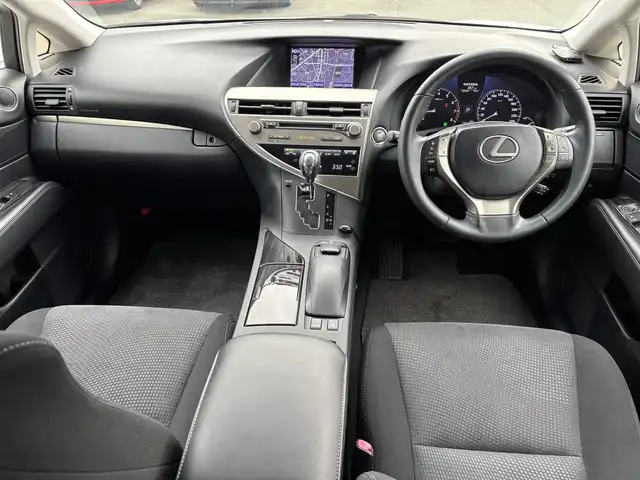 レクサス ＲＸ 270 福岡県 2013(平25)年 7.3万km ホワイトパールクリスタルシャイン ワンオーナー/純正ナビ（BLUETOOTH/フルセグ/AUX/DISC）/Bカメラ/サイドカメラ/電動リアゲート/クルーズコントロール/LEDヘッドライト/オートライト/DN席パワーシート/チルトステアリング/純正19インチAW/USB入力端子/ルームミラー型ドライブレコーダー/横滑り防止装置/コーナーセンサー/盗難防止装置/スマートキー/ETC/保証書/取扱説明書