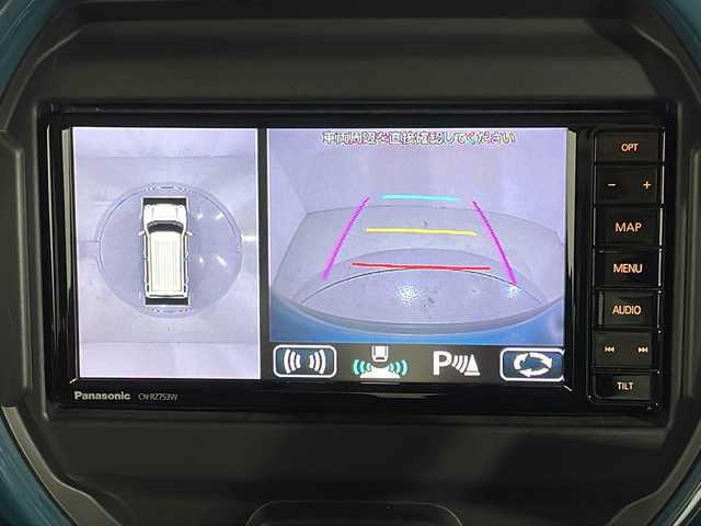 マツダ フレア クロスオーバー ハイブリッドXT 広島県 2020(令2)年 3.6万km 青 全方位モニター/社外ナビ/シートヒーター/パドルシフト/アダプティブクルーズコントロール/デュアルカメラブレーキサポート/車線逸脱警報/車線逸脱抑制制御/ハイビームアシスト/リヤパーキングソナー/誤発進抑制機能/LEDヘッドランプ/純正15インチAW/ETC/ドライブレコーダー